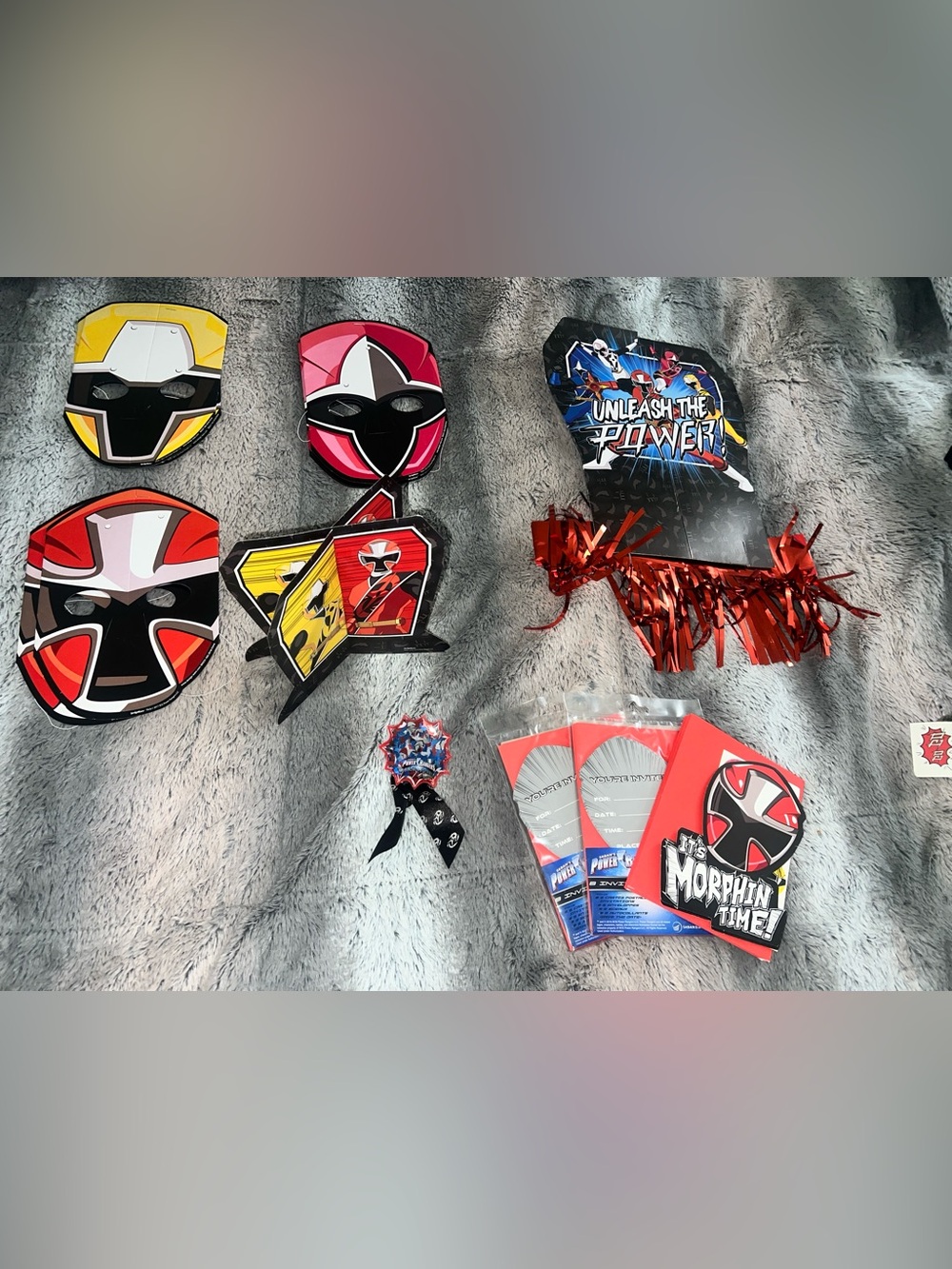 Power Ranger birthday bundle